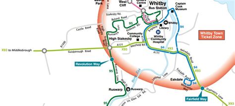 5/5a Middlesbrough to Easington: 5 - 6. . X93 bus timetable scarborough to whitby
